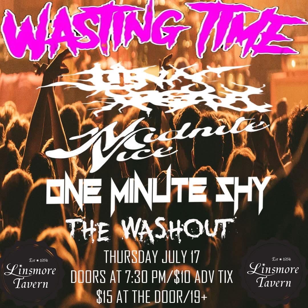 Hometown Toronto show on July 17th at Linsmore Tavern with Jinn Arcana, Midnite Vice, One Minute Shy and The Washout! 

Advance tickets: universe.com/events/thursda…