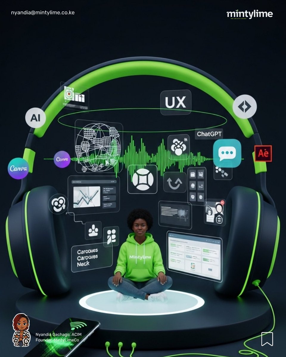 Nyandia_G's tweet image. AI is not about robots.
It’s about worlds — visual, emotional, and cultural.
When African creators tap into AI, we don’t just adapt trends. We reshape them.

#DigitalAfrica #ImmersiveDesign #AIForCreatives #AfroFutures