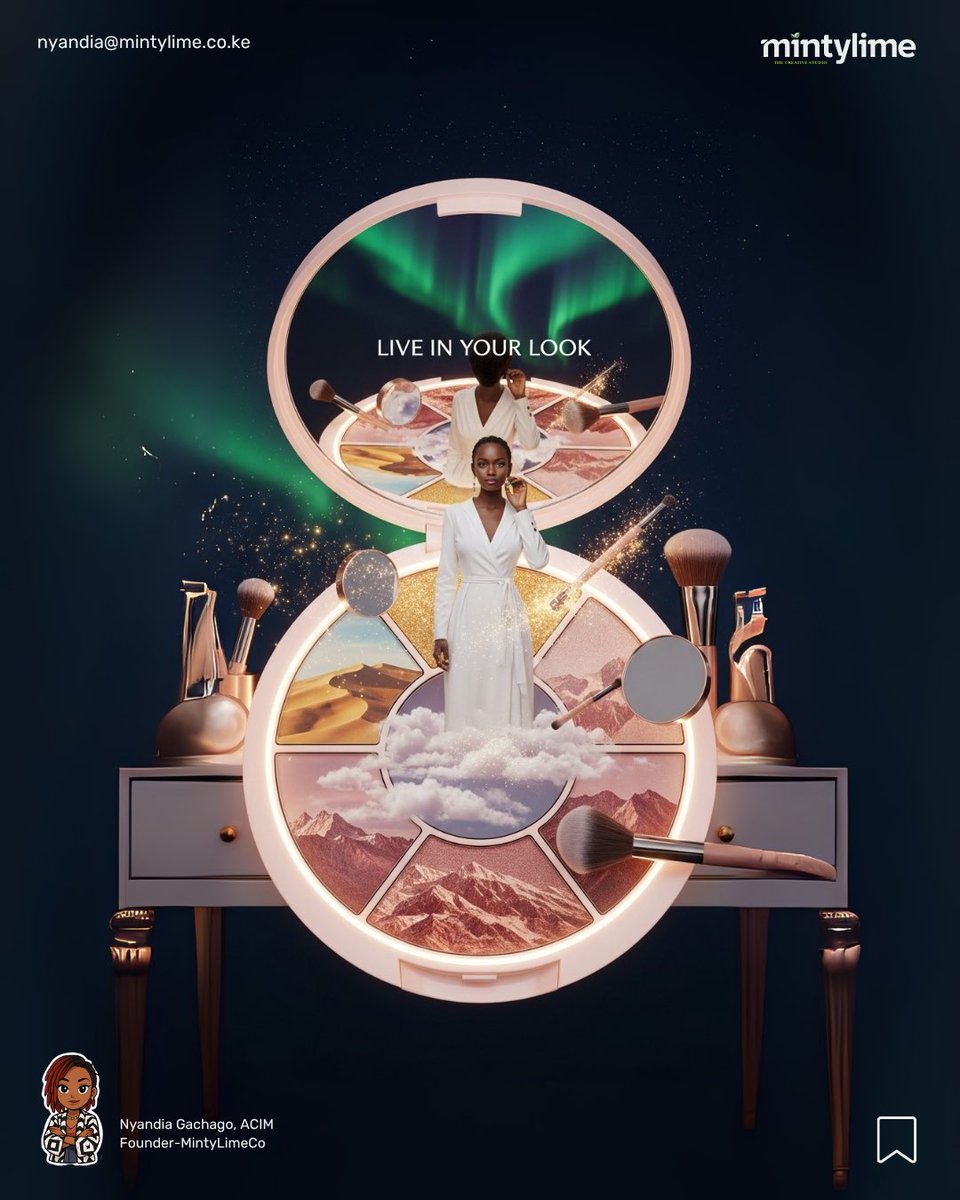 Nyandia_G's tweet image. AI is not about robots.
It’s about worlds — visual, emotional, and cultural.
When African creators tap into AI, we don’t just adapt trends. We reshape them.

#DigitalAfrica #ImmersiveDesign #AIForCreatives #AfroFutures