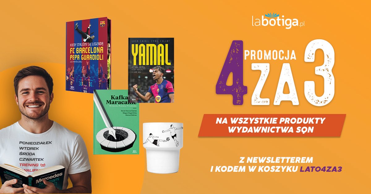 Daniel (@daniel_kazala) on Twitter photo Na <a href="/SQNPublishing/">Wydawnictwo SQN</a> trwa w najlepsze wakacyjna promocja 4 za 3, czyli przy 4 produktach w koszyku, jeden, najtańszy jest za darmo z kodem: LATO4ZA3
👉 bit.ly/daniel-LATO4ZA3
Wakacje to idealny moment na nadrobienie czytelniczych zaległości 🤓
Jakie książki czekają u Was w Na <a href="/SQNPublishing/">Wydawnictwo SQN</a> trwa w najlepsze wakacyjna promocja 4 za 3, czyli przy 4 produktach w koszyku, jeden, najtańszy jest za darmo z kodem: LATO4ZA3
👉 bit.ly/daniel-LATO4ZA3
Wakacje to idealny moment na nadrobienie czytelniczych zaległości 🤓
Jakie książki czekają u Was w