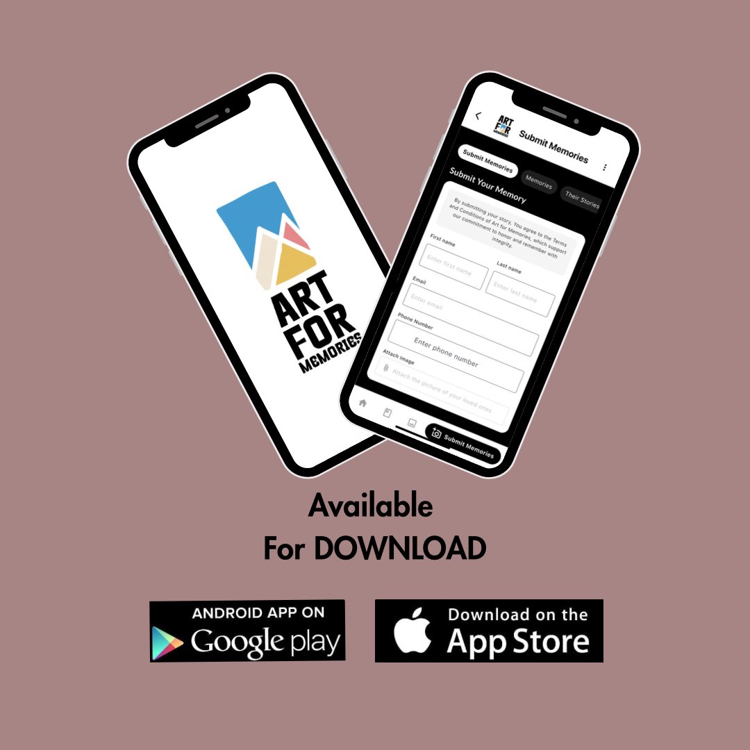 DOWNLOAD: ART FOR MEMORIES ON YOUR PHONEs TODAY!