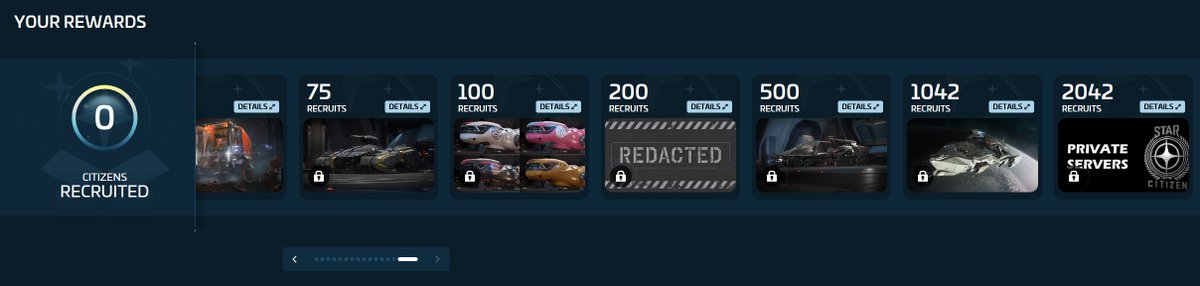 Vik_Karoff's tweet image. So, I've got to admit I have mixed feelings about the new referral ladder, it feels... bare?
Thoughts?
#StarCitizen
