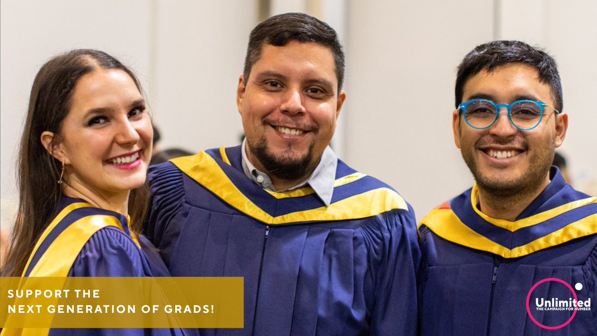 HumberAlumni's tweet image. Convocation season reminds us that no one crosses the stage alone. 🎓
That’s why we’re offering our community a unique chance to influence the future for today’s students & tomorrow’s alumni by making a gift in honour of someone special.
With each donation, your honouree can…