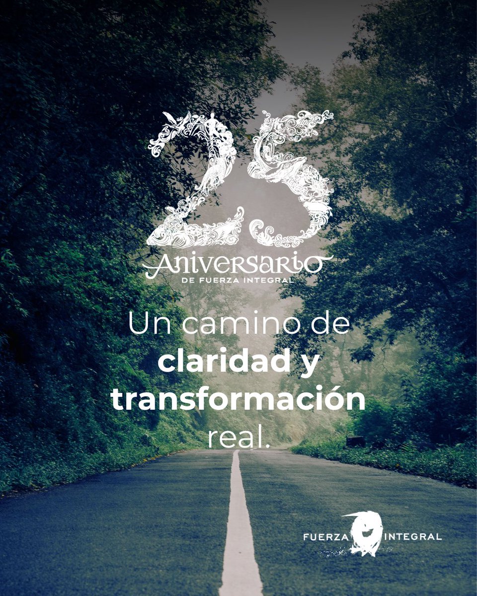 FuerzaIntegral's tweet photo. En el año 2000, iniciamos con esta gran comunidad que es Fuerza Integral, acompañando a miles de personas a recuperar su poder interior. Gracias a quienes son parte de este camino y a quienes se siguen sumando.

#25AñosFuerzaIntegral #FuerzaIntegral #PoderInterior https://t.co/bf7LrnX1ye