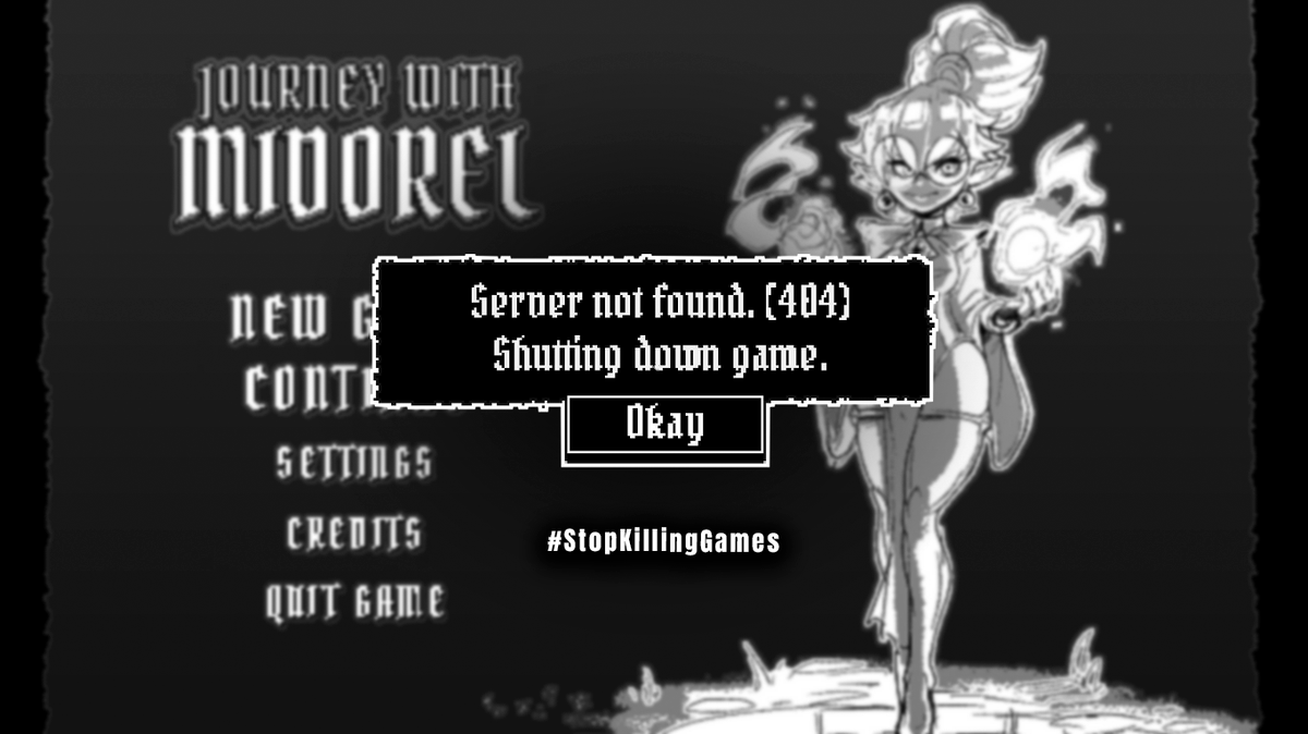 Potionaholic_'s tweet photo. #StopKillingGames https://t.co/5qxULQDdHE