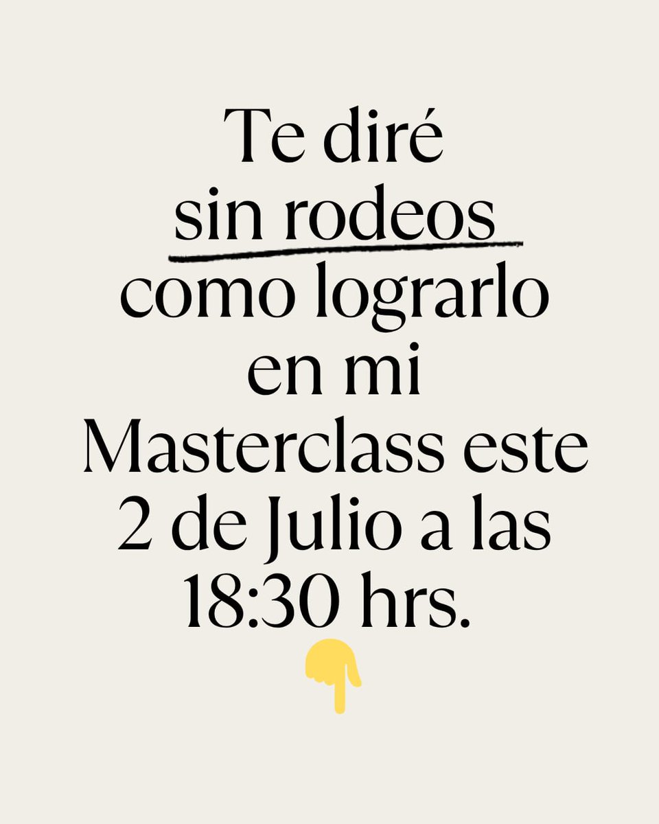 Dagyi's tweet photo. ¡ATENCIÓN Wedding Planners con experiencia!
Si quieres aprender a:
✔ Ganar más en cada boda
✔ Que los ingresos de tu negocio sean estables cada mes
✔ Que los clientes lleguen ¡solos! y no tengas que perseguirlos, ven a mi masterclass hoy 2 de Julio
https://t.co/GwmkWLTRbp https://t.co/UjsMkIyPpO