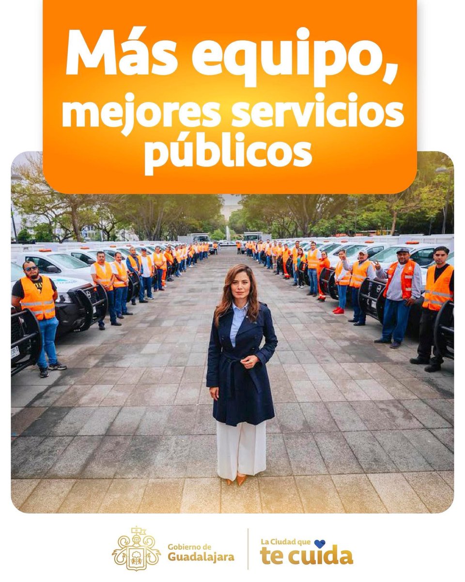¡Guadalajara tiene nuevo patrimonio! 

Ya pueden ver por las calles de nuestra ciudad los 124 nuevos vehículos y maquinaria especializada que adquirimos para fortalecer los Servicios Públicos de Guadalajara. 

Los podrás ver levantando residuos voluminosos de las calles y cauces