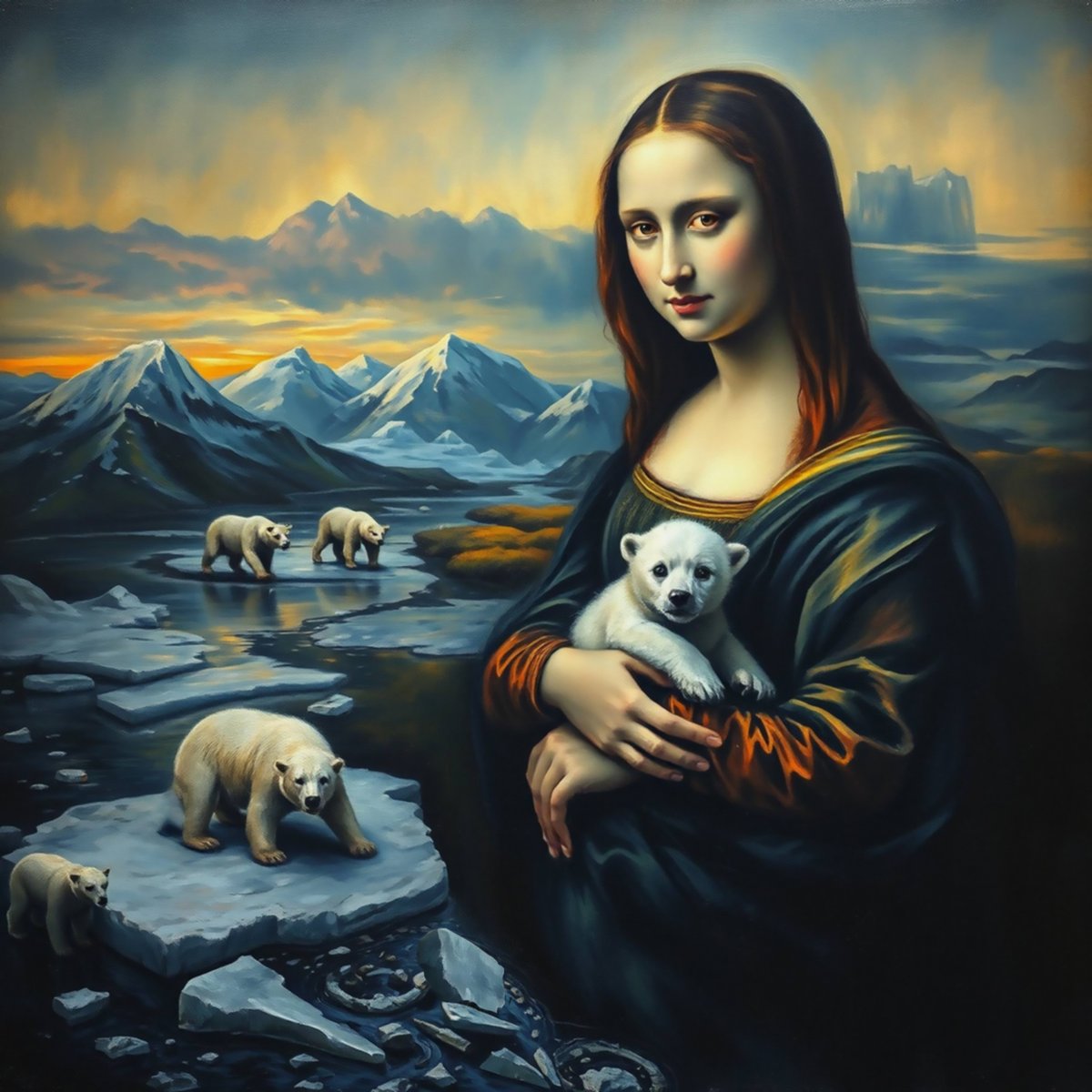 <a href="/vogadrosnumber/">Cloak ▲●■ NFT Art Gallery </a> Mona Lisa Melting Glaciers👉👇👇rarible.com/token/0xb66a60…