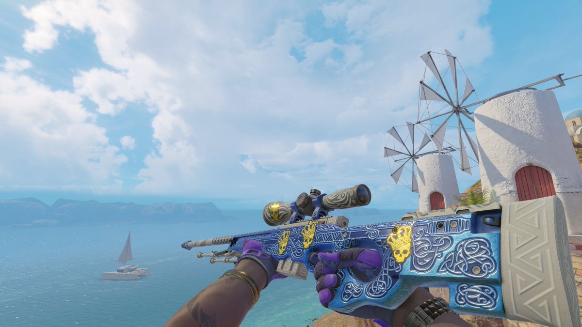 Got a couple high tier guns for sale rn:

ST FN Howl 0.032 - $16,500
AWP Gungnir FN .0091 4x Crown Foil - $20,500

Both tradable and available now, hmu 😎