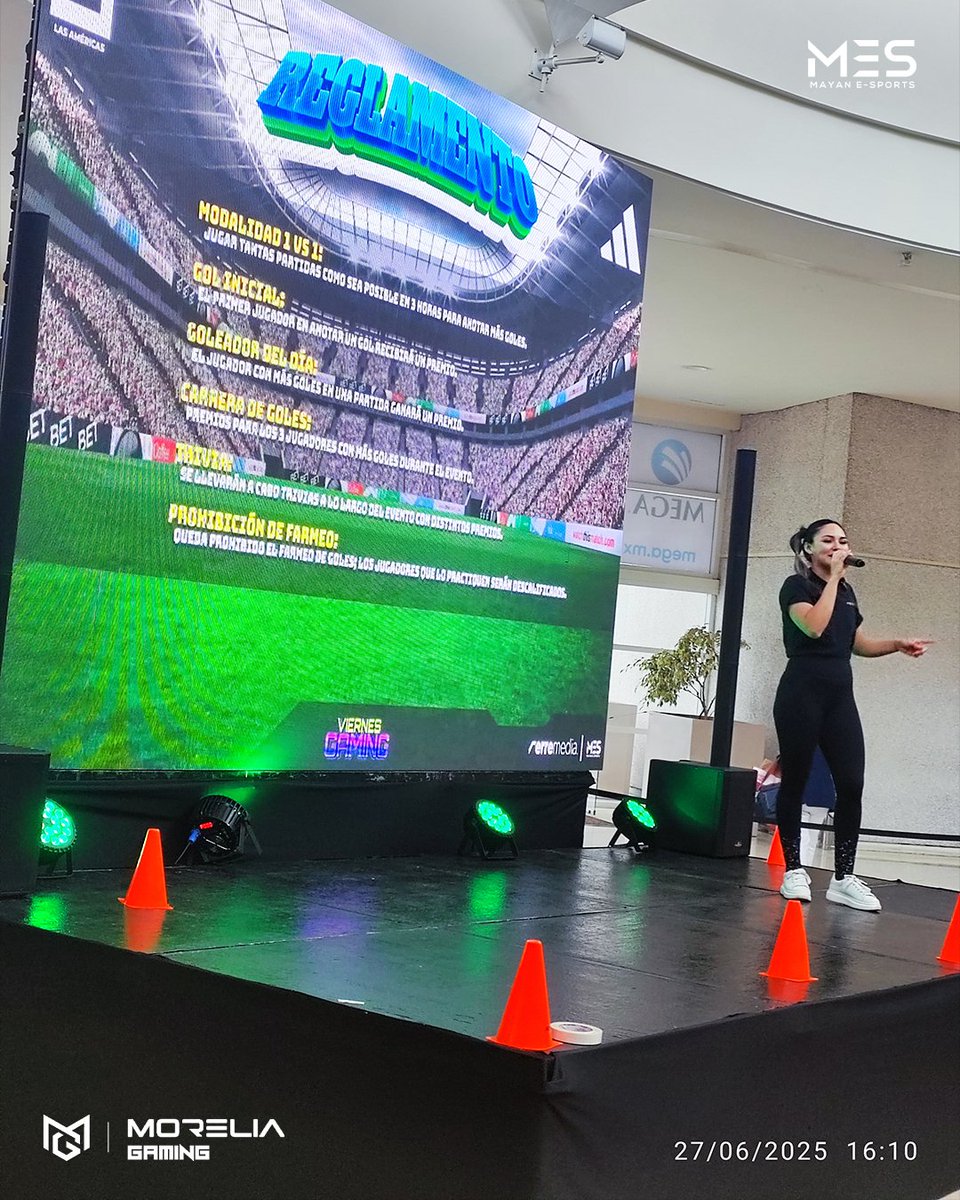 Morelia Gaming (@moreliagaming) on Twitter photo El pasado 27 de junio, el Espacio Las Américas se convirtió en el Epicentro del Gaming en Morelia, gracias Erremedia y <a href="/MayanEsports/">Mayanesports</a> ⚽🏆🔥
#EspacioLasAmericas #ErreMedia #MayanEsports #GamingEnMorelia #FC25 #Morelia #Gaming #Esports #MoreliaGaming #ViernesGaming #ComunidadGamer El pasado 27 de junio, el Espacio Las Américas se convirtió en el Epicentro del Gaming en Morelia, gracias Erremedia y <a href="/MayanEsports/">Mayanesports</a> ⚽🏆🔥
#EspacioLasAmericas #ErreMedia #MayanEsports #GamingEnMorelia #FC25 #Morelia #Gaming #Esports #MoreliaGaming #ViernesGaming #ComunidadGamer