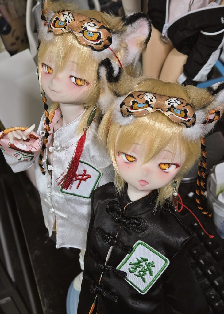 兄虎ちゃんの方が自己主張がはげしい~(@_@;)