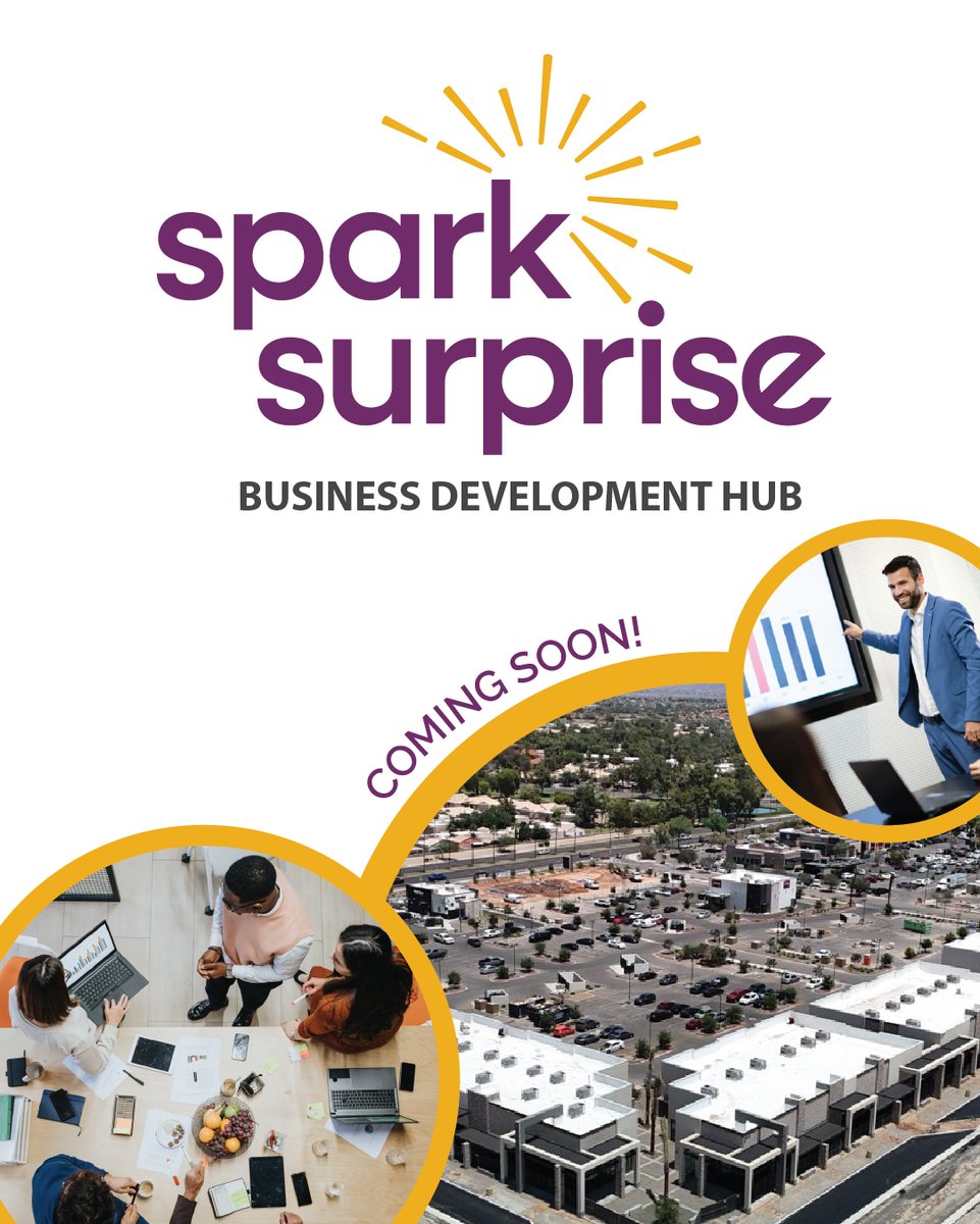SparkSurpriseAZ's tweet image. 🎉 Something exciting is coming...

✨ Spark Surprise! ✨ This complete refresh of the AZ TechCelerator in a new location will be your hub for business development, entrepreneurship and innovation starting in January 2026!

Whether you’re launching your first idea or scaling your…