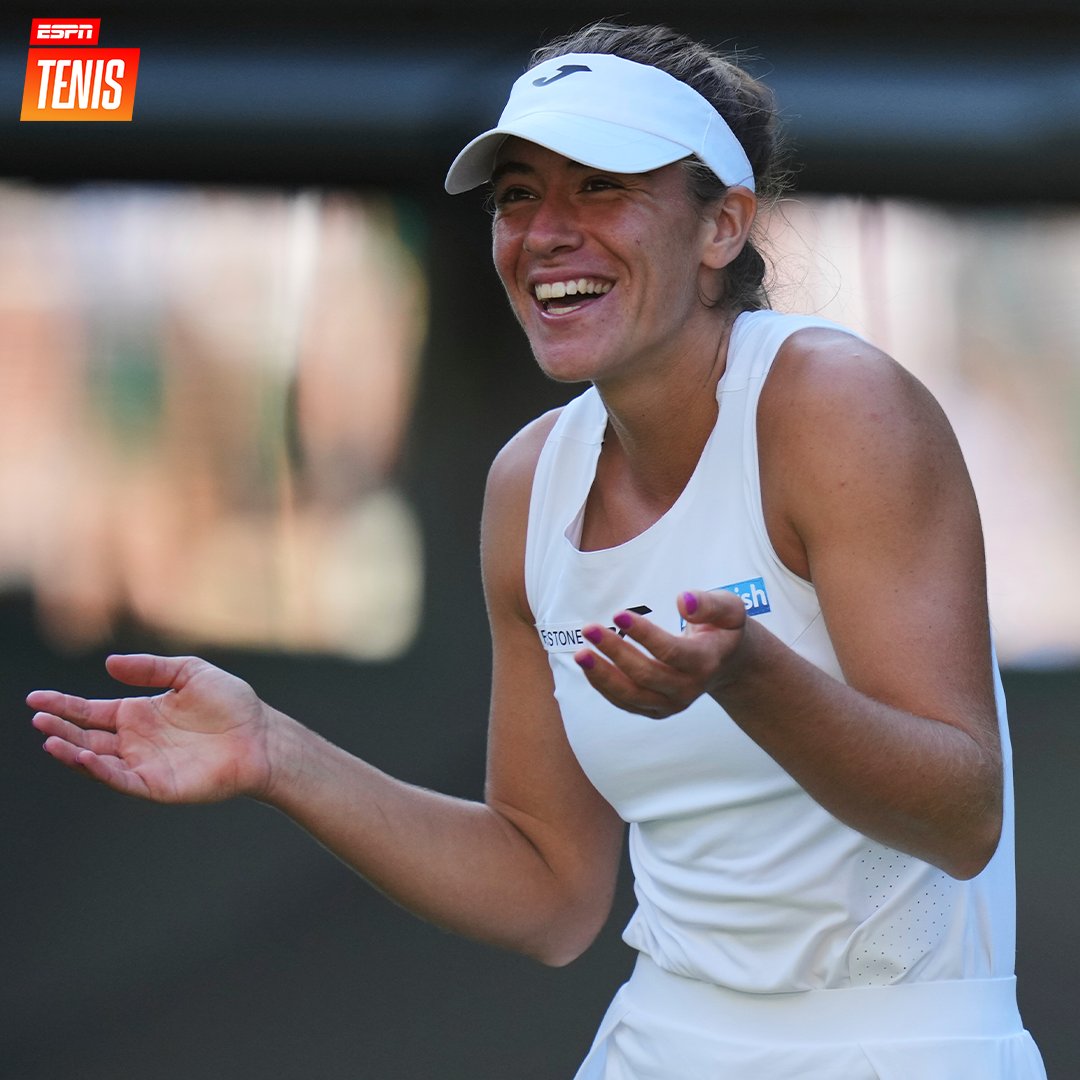 ESPNtenis's tweet photo. Viviendo el sueño. 🥹💫

#Wimbledon | @sierra_solana https://t.co/VOWZ14bHWC