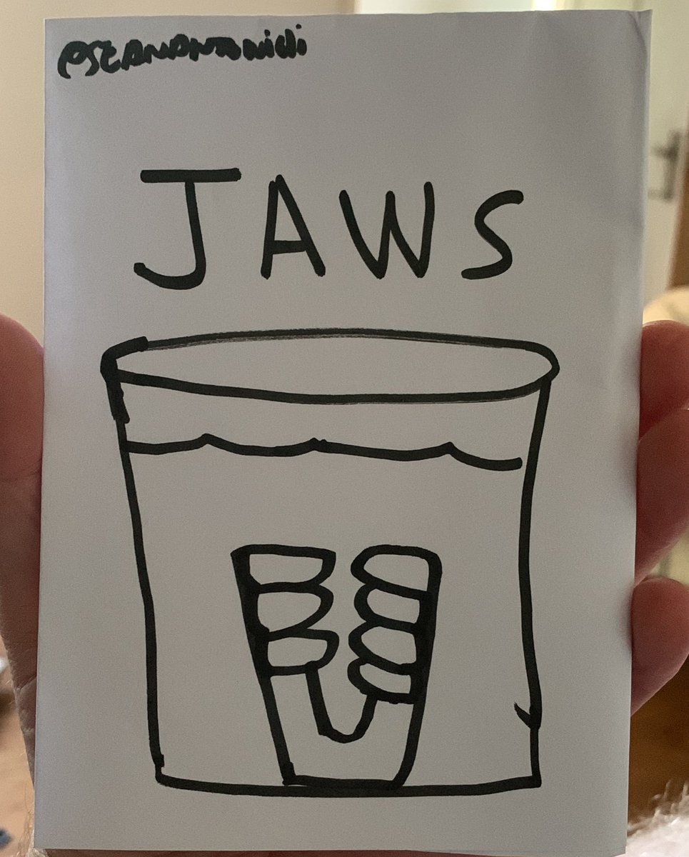 SeanAntonioli's tweet photo. Jaws  #FalseTeeth @OneMinuteBriefs https://t.co/Q6F1nvVvFI