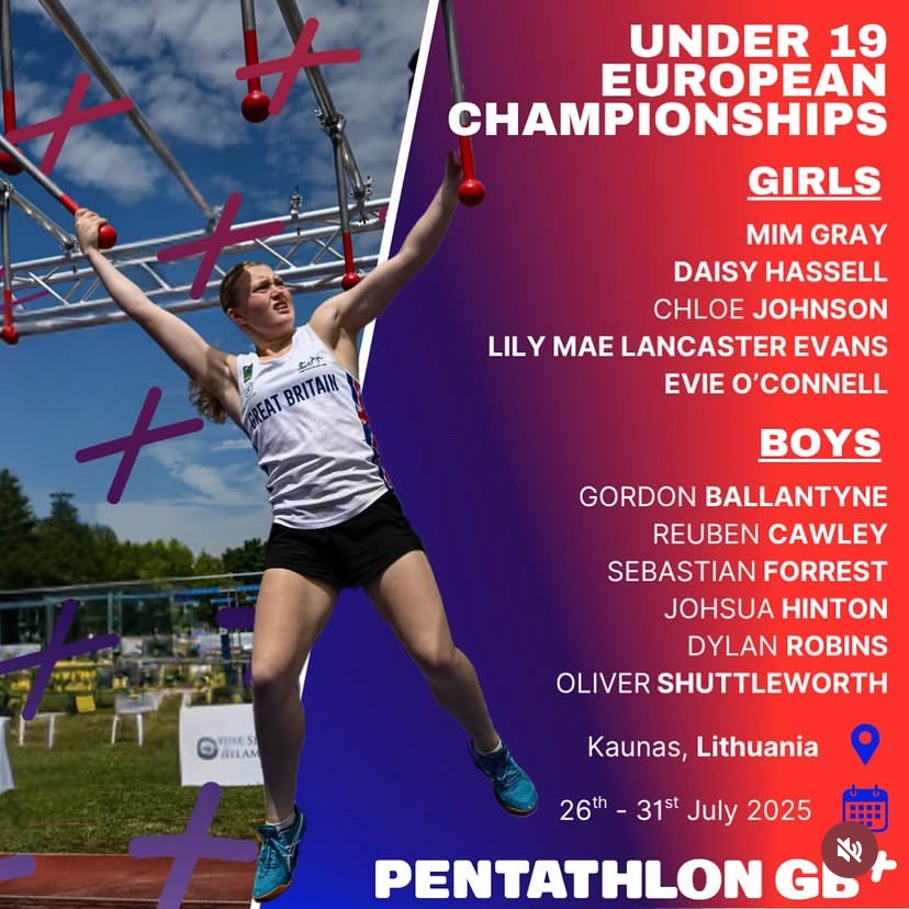 Congratulations to Evie on your selection to represent GB at the U19 Modern Pentathlon European Championships! <a href="/bscspe/">BSCS PE</a> <a href="/bradleystokecs/">Bradley Stoke CS</a>