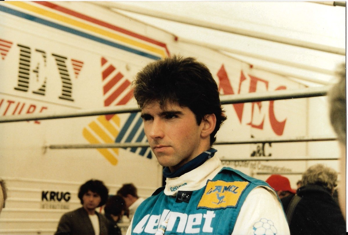 Photo of a very young future F1 World Champion I took at Oulton Park in around '87.
<a href="/HillF1/">Damon Hill</a> <a href="/Oulton_Park/">Oulton Park</a> #hill