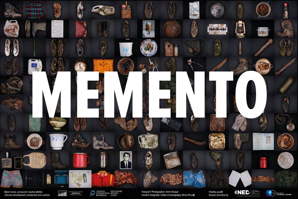 At EU HQ in Brussels 🇧🇪, the exhibition MEMENTO: Fragments of the Srebrenica Genocide opened to mark 30 years since the genocide — a daily reminder to stand up to hatred and injustice.
👉 tinyurl.com/357wbten
#Srebrenica30 #PCRCBiH #Memento