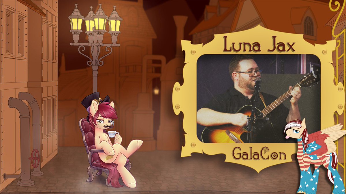 Do you like nice sounds? Then listen to this, because it sounds like a great musician with magnificent voice is headed for GalaCon! Welcome with us Luna Jax for his first time at a European con!
Find out more at galacon.eu/luna-jax/