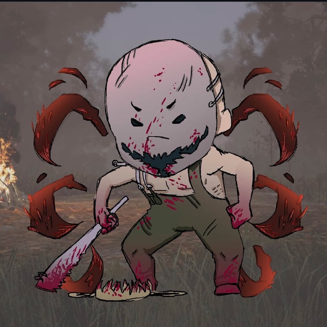 Juaniperver's tweet photo. Here comes the trapper

#DeadByDaylight #dbd募集 #DbDモバイル #DbDアート #DbDファンアート大賞 #DeadbyDaylight  #deadbydaylightfanart #dbd #dbdfanart #dbd自己紹介カード https://t.co/RSoWHfoIzw