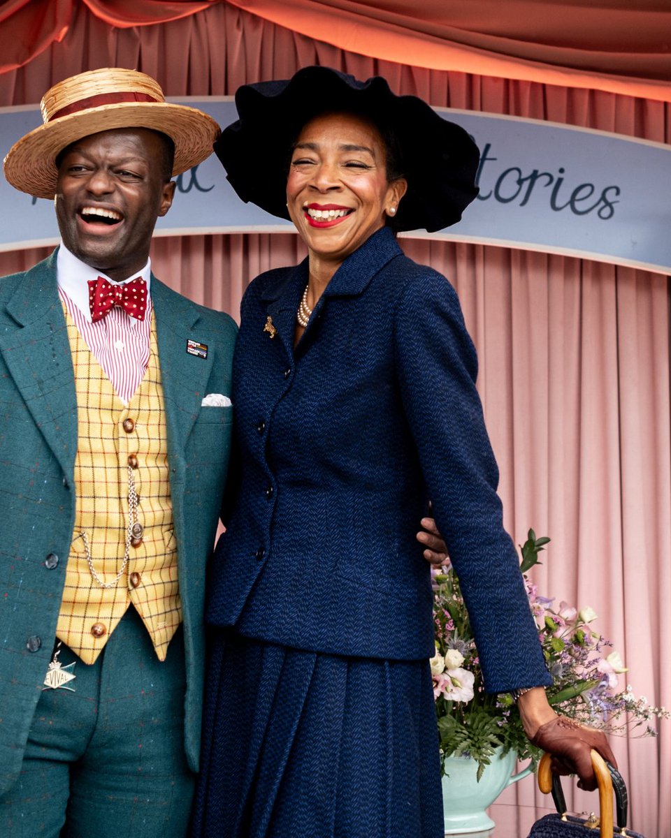 goodwoodrevival's tweet photo. Paula Sutton will forever be our #RevivalStyle muse. These are the three looks she wore at #GoodwoodRevival last year and you can't make us pick a favourite. Will you be taking inspiration from our Revival Style ambassador? https://t.co/5QzsnOnccL