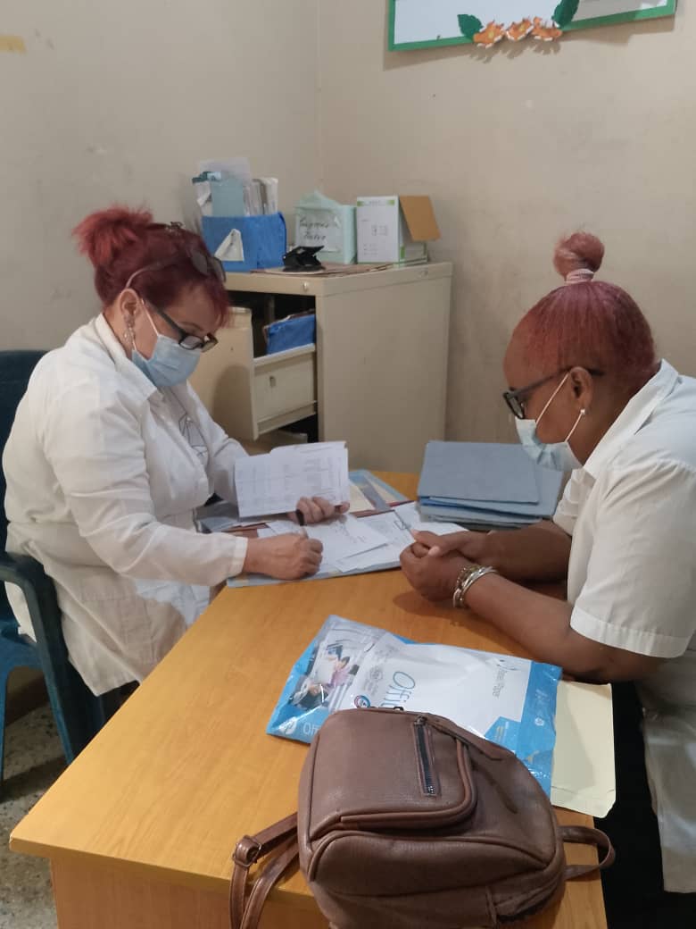 cubacooperaven's tweet photo. Supervisión Integral al Centro de Diagnóstico Integral Juan Bautista Rosas, dirigida por la Dra. Tania González Rodríguez, Vicejefa Integral del Estado Nueva Esparta. #CubaCoopera
#CubaPorLaVida
#UnidosXCuba https://t.co/aeNZbdue54