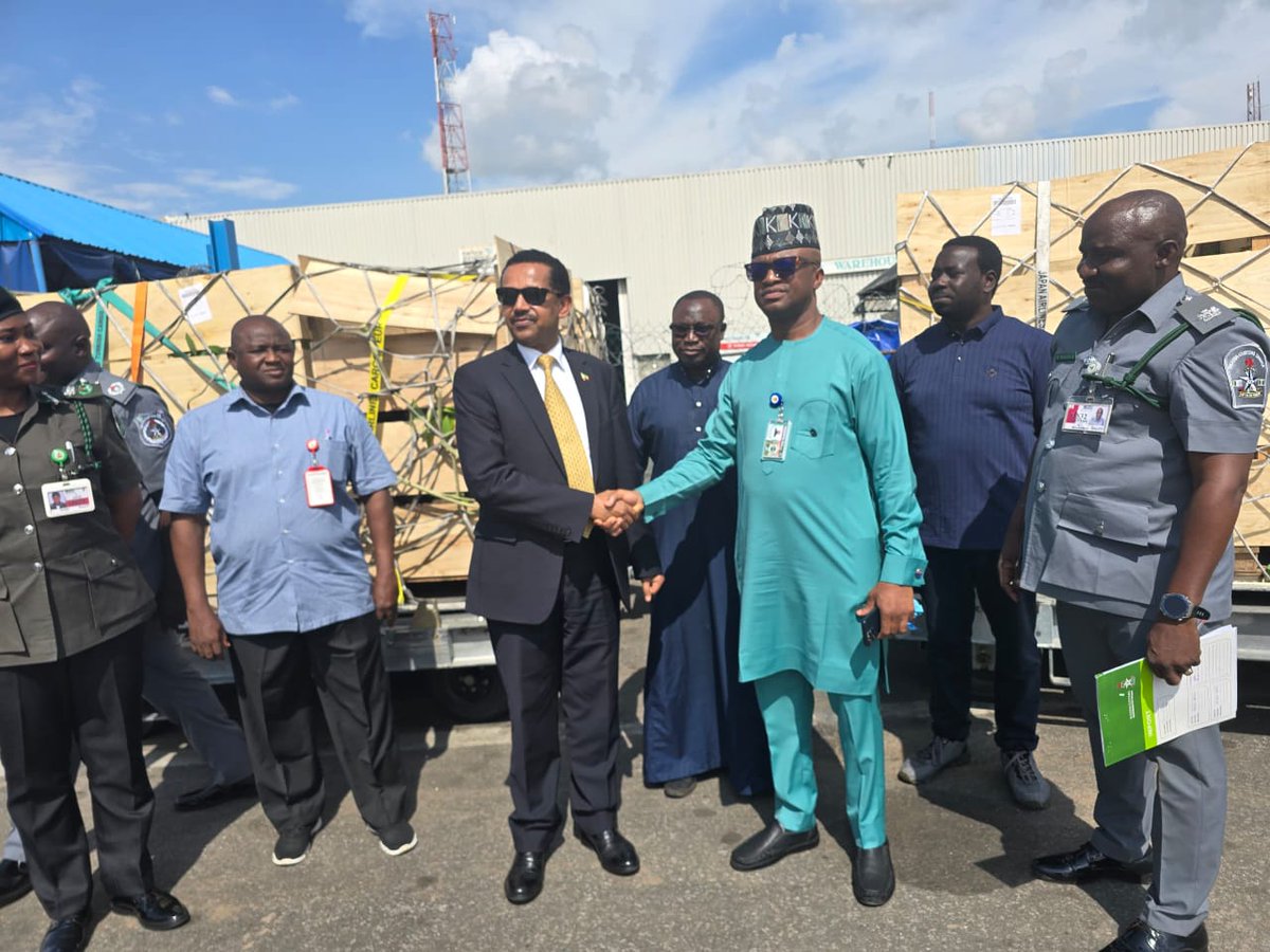 The Government of #Ethiopia under the leadership of Prime Minister <a href="/AbiyAhmedAli/">Abiy Ahmed Ali 🇪🇹</a>'s Green Legacy Initiative, has achieved a significant milestone in its environmental cooperation with the Federal Republic of #Nigeria. A shipment of 4,000 seedlings successfully arrived at Abuja