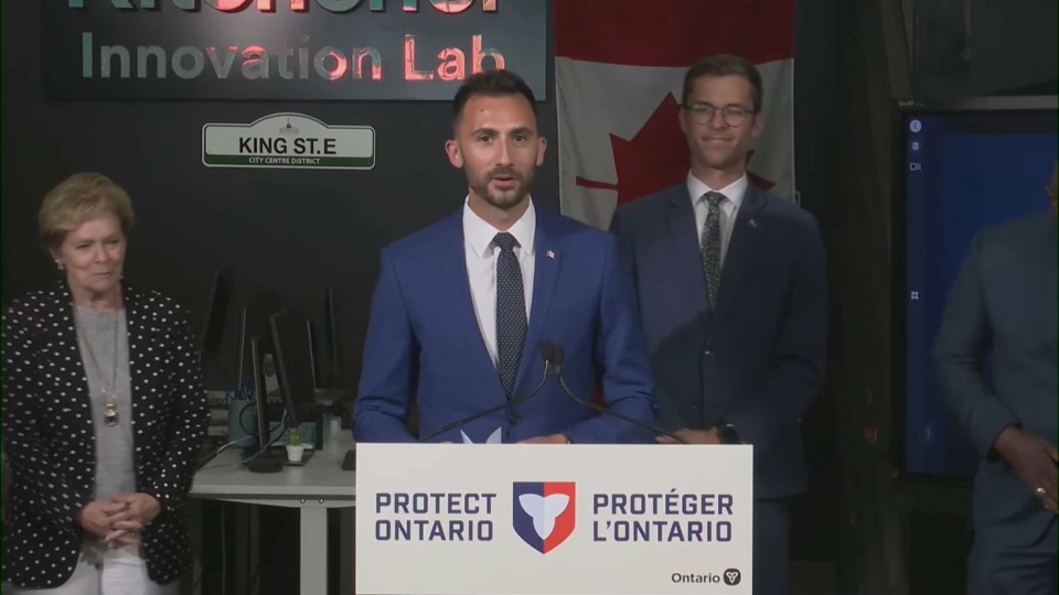 LIVE: Ontario Energy Minister Stephen Lecce speaks with reporters in Kitchener
➡️ow.ly/OqgS50WjT1l

EN DIRECT : Le ministre de l’Énergie de l’Ontario Stephen Lecce s’adresse aux médias à Kitchener
➡️ow.ly/LiWT50WjT1j

#cdnpoli | #onpoli
