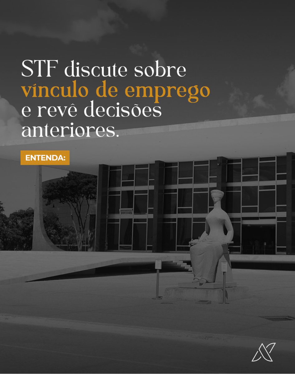 AKProtecao's tweet image. 🚨 Importante decisão do STF: a 2ª Turma reviu posição e manteve vínculo reconhecido pela Justiça do Trabalho.
Enquanto não há decisão final sobre contratação via PJ, vínculo segue válido. Fato é relevante na proteção de direitos sociais e fortalecimento da competência da JT.