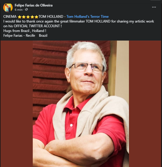 <a href="/RealTomHolland/">Tom Holland</a> ⭐️⭐️😃⭐️⭐️⭐️🎥🎬🎬