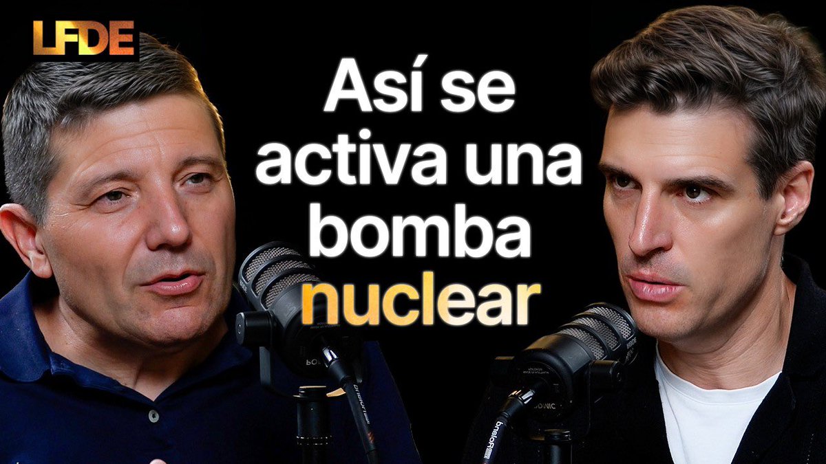 OperadorNuclear's tweet photo. Aunque el título pueda parecerlo, no es una clase magistral sobre cómo fabricar bombas atómicas. Es mi entrevista con @urisabat en La Fórmula del Éxito (#LFDE), donde hablamos de los muchos aspectos de la tecnología nuclear. También disponible en vuestra plataforma de pódcast favorita.

https://t.co/98eI3HcyQK