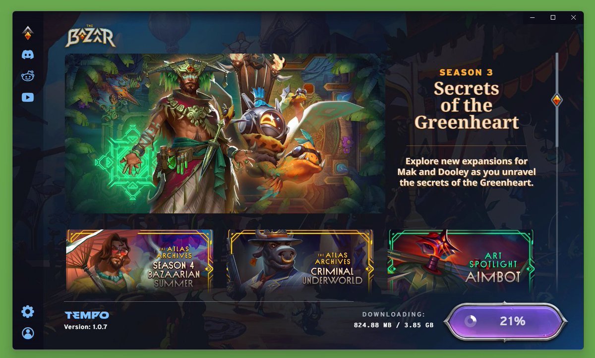 BAZAAR IS PATCHING!

ALL DAY NEW BAZAAR SEASON BEGINS!!!

Twitch = twitch.tv/nl_kripp
Youtube = youtube.com/live/f4Qap3pCW…