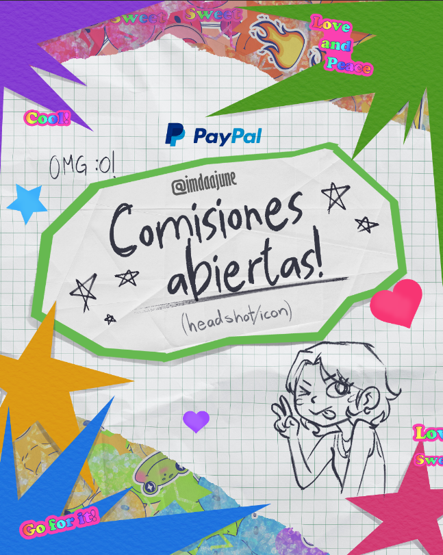 imdaajune's tweet photo. COMISSIONS OPEN!!
Holaaaa, acabo de abrir mis comisiones, asi todas chikitas bonitas (pq compre una lap nueva hehe). 

Para más info manden DM!  
si pueden compartir se los agradecería demasiado 
GRACIAS POR EL APOYO! https://t.co/Rz5yTmJgzB