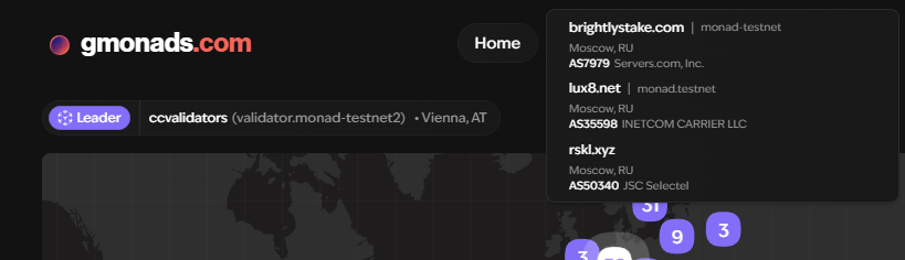 happy to announce i'm now a testnet-2 validator for <a href="/monad_xyz/">Monad ⨀</a>!  

it's an honor to be part of something this significant yet exclusive. only 186 validators were selected – and i'm one of them.  

special thanks to @keonehd and <a href="/_jhunsaker/">James</a> for this opportunity, and to monad's