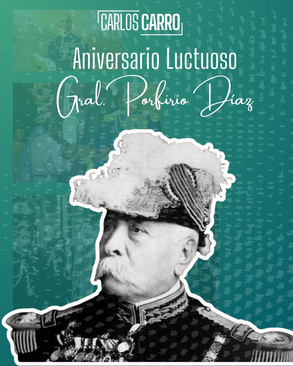 CarlosCTalavera's tweet photo. Aniversario luctuoso del General Porfirio Díaz https://t.co/n3xfbIoocu
