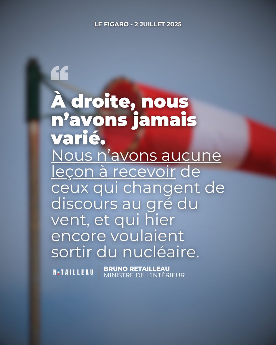Bruno Retailleau (@brunoretailleau) on Twitter photo La ligne que je porte avec ma famille politique en matière d’énergie est la seule capable de conjuguer les aspirations légitimes des Français et l’intérêt supérieur de la France.
Je vous invite à lire la tribune cosignée avec <a href="/fxbellamy/">Fx Bellamy</a> et <a href="/JulienAubert84/">Julien Aubert</a> : La ligne que je porte avec ma famille politique en matière d’énergie est la seule capable de conjuguer les aspirations légitimes des Français et l’intérêt supérieur de la France.
Je vous invite à lire la tribune cosignée avec <a href="/fxbellamy/">Fx Bellamy</a> et <a href="/JulienAubert84/">Julien Aubert</a> :