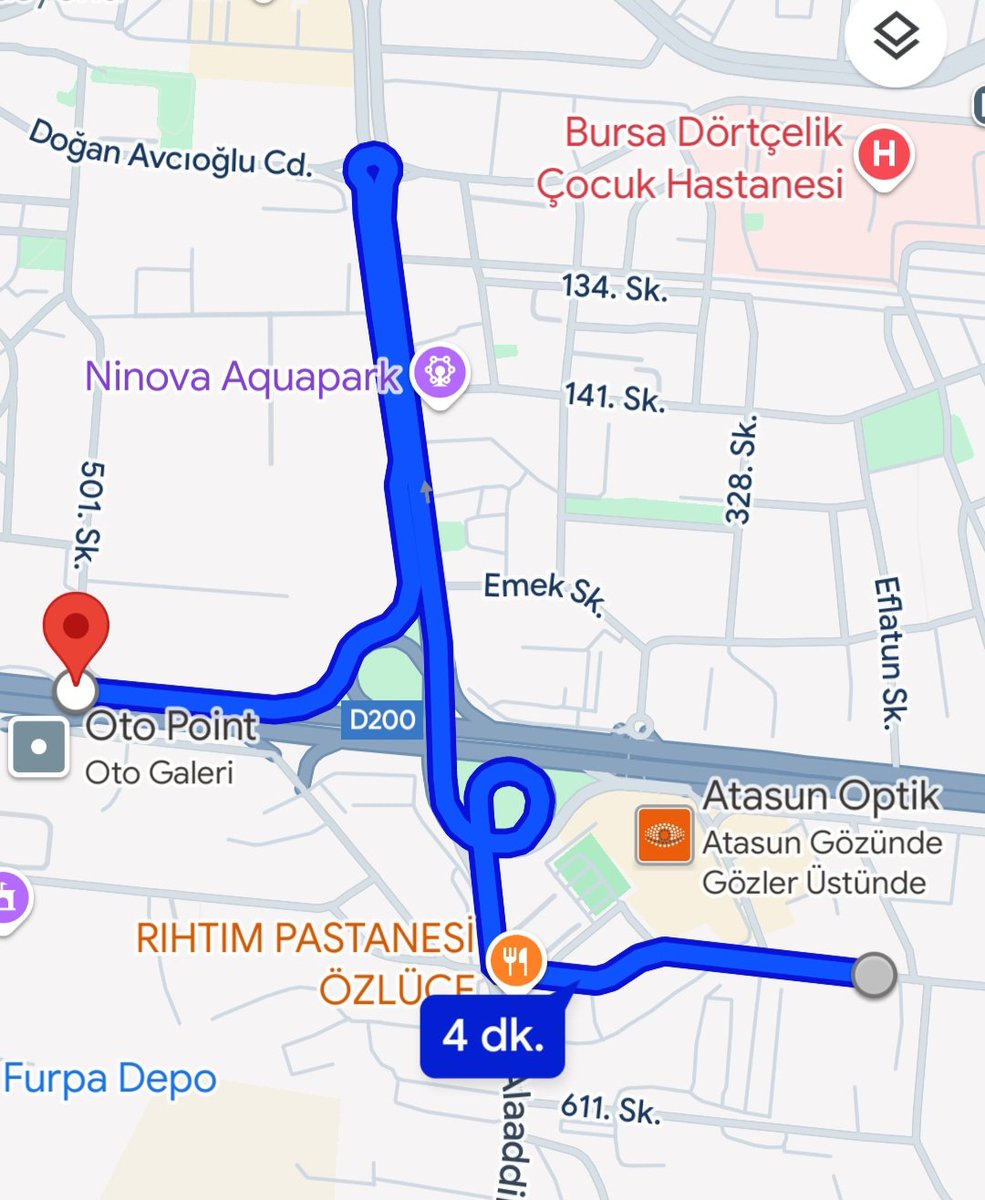 Murat124800's tweet photo. İddia ediyorum Türkiye'nin en saçma yolları Bursa'da. Bunlardan daha saçması olamaz https://t.co/90gQqaB1fl