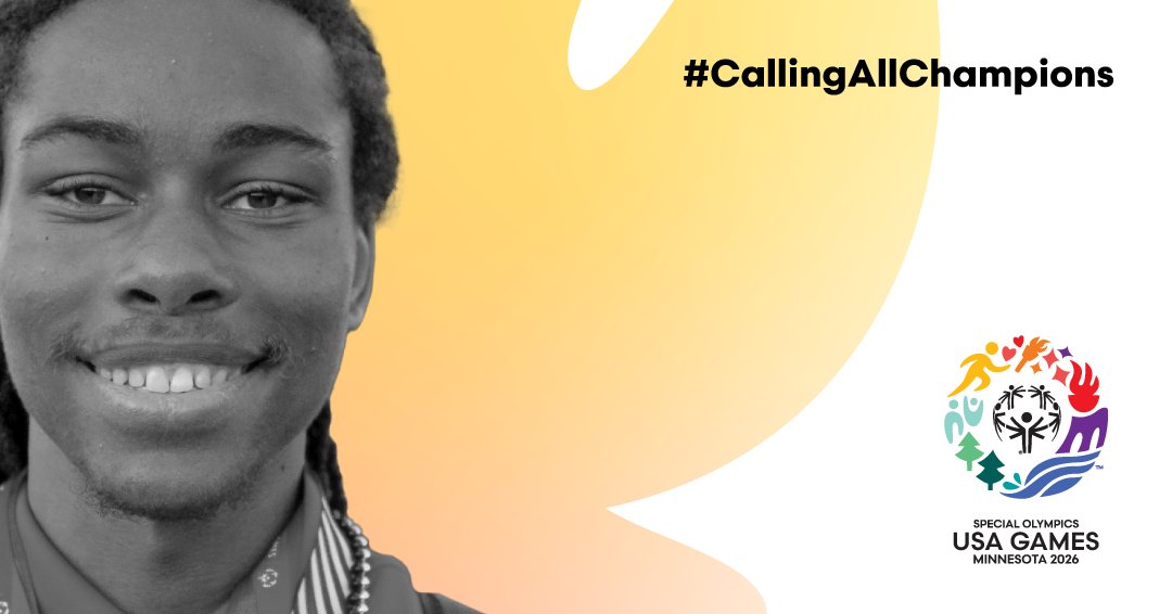 This is the face of a champion!

Special Olympics is where every athlete shines and shows us the true meaning of sportsmanship. Witness the incredible spirit of the #2026USAGames #CallingAllChampions