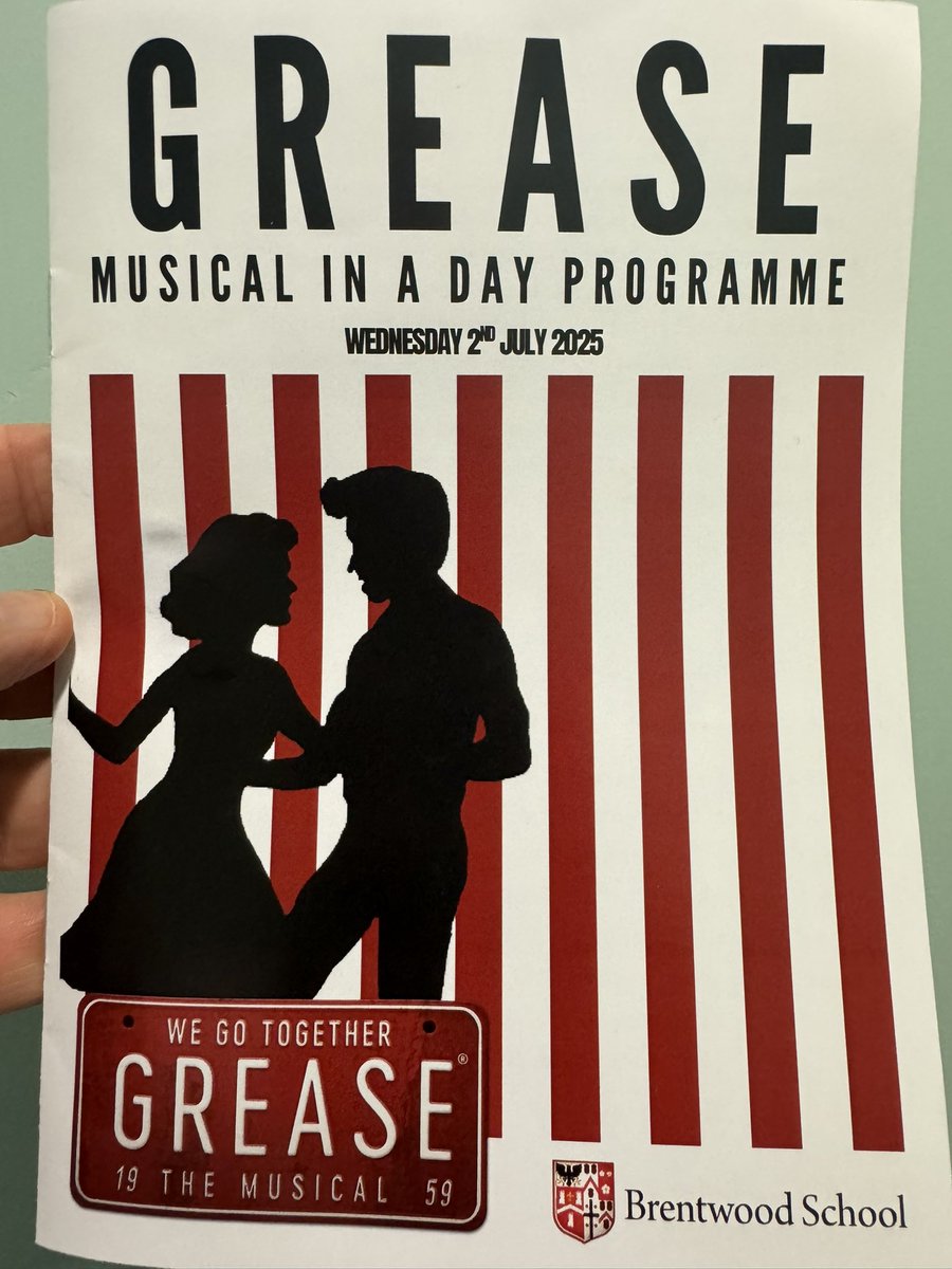 Halfway through Musical in a Day <a href="/Brentwood_Sch/">Brentwood School</a> in support of T1D. Wonderful effort from such a talented bunch of students, who have been rehearsing through the night since 6pm Tuesday. Any donations to T1D gratefully received! justgiving.com/page/greaseamu…