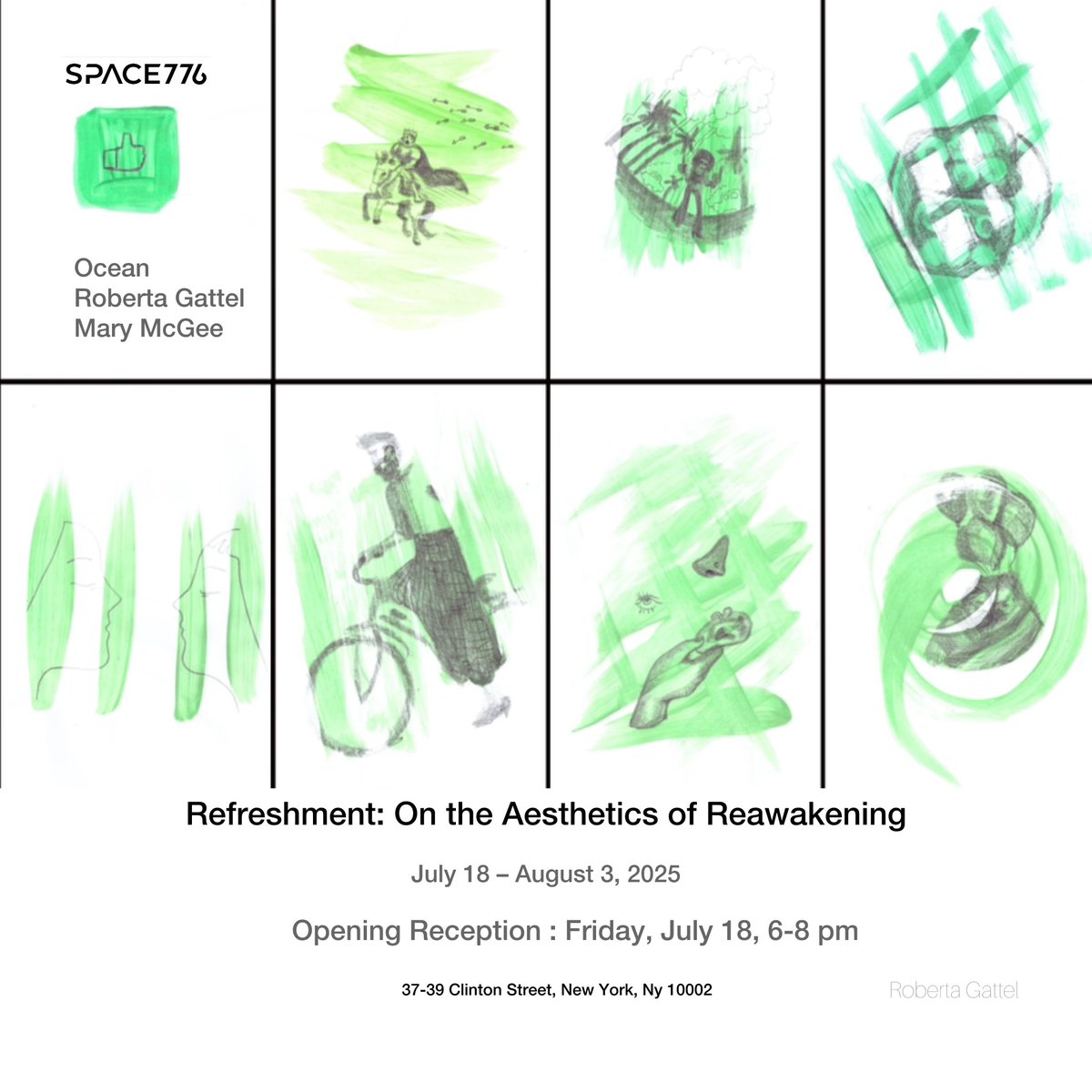 ‘Refreshment' Exhibition Opening Reception RSVP wix.to/ZtrvIFc