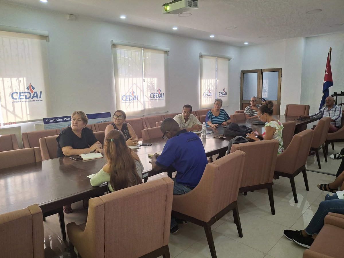 🟢Avanza <a href="/CEDAICUBA/">CEDAI</a> en la implementación de la Norma ISO:50001 "Sistema de Gestión Energética", como parte del #Proyecto3XE. 
Taller para intercambiar con vistas a la certificación, con la asesoría especializada de especialistas de la <a href="/HabanaOnure/">Onure La Habana</a>.

<a href="/AECIDCostaRica/">AECID Costa Rica</a> 
#AECID