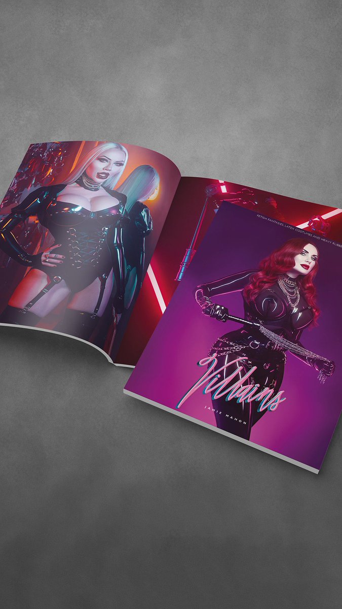 So honoured to be in my lovely friend &amp; amazing photographers <a href="/jamiemahonphoto/">M A H O N</a>  beautiful Villains book! 

If you love beautiful imagery &amp; all things latex then Make sure you grab a copy! 

Tag pictures here if you already have yours! 🖤