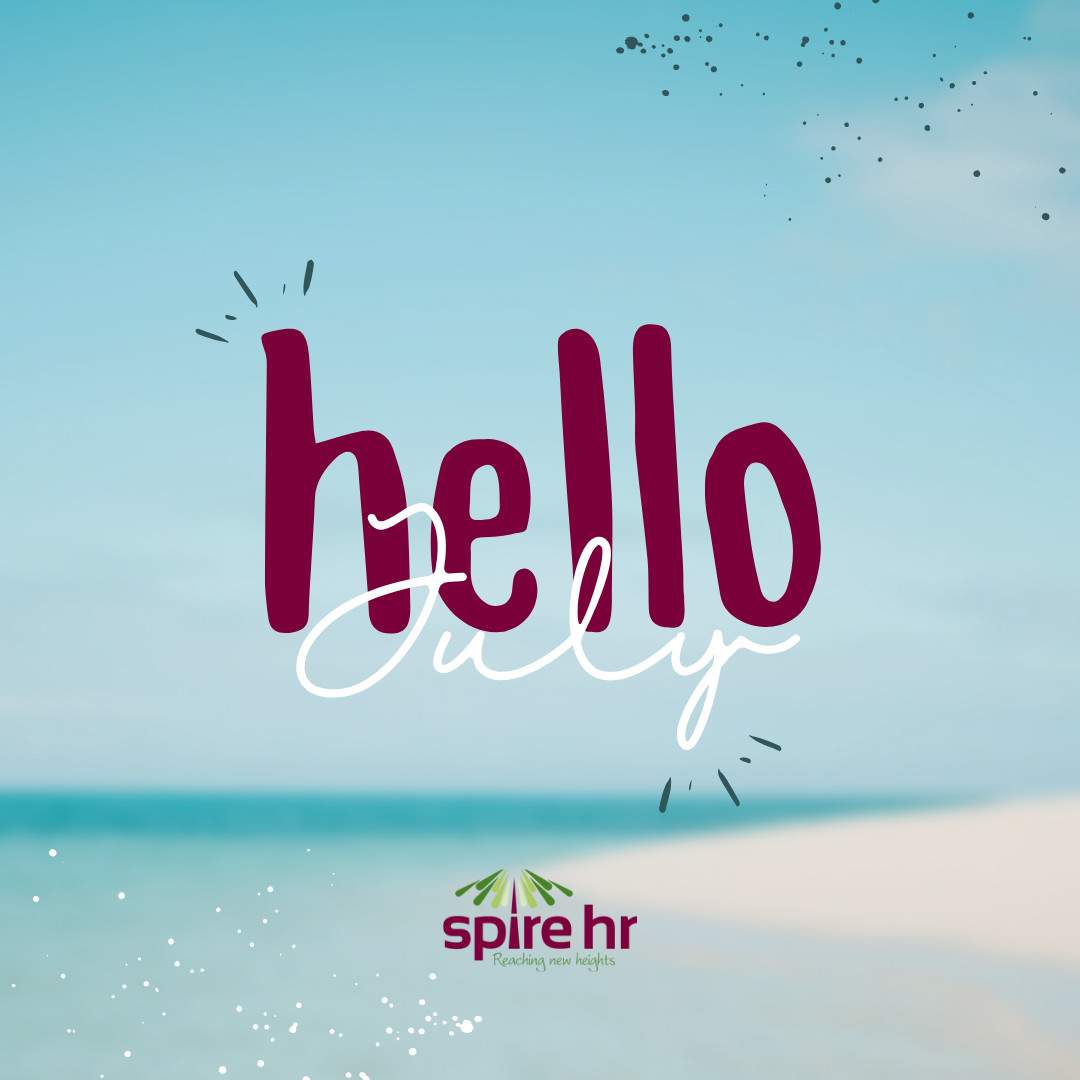SpireHr's tweet image. 🌟 Hello, July! Let's Make It Count. 🌟

This July, let's focus on building stronger teams and boosting morale!

Here are three great ways to start:
✅ Set clear goals
✅ Prioritise training
✅ Foster positivity

#HelloJuly #TeamGoals #WorkplaceSuccess #HR