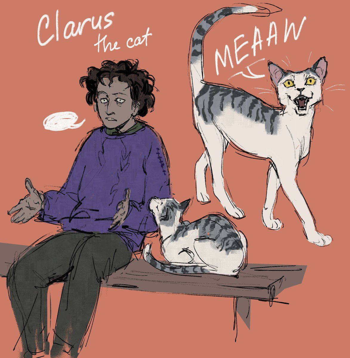 Fasta_Feijoa's tweet image. Not sure how canon the QnA is but I like the idea of Harley having a cat
#PoppyPlaytime #HarleySawyer