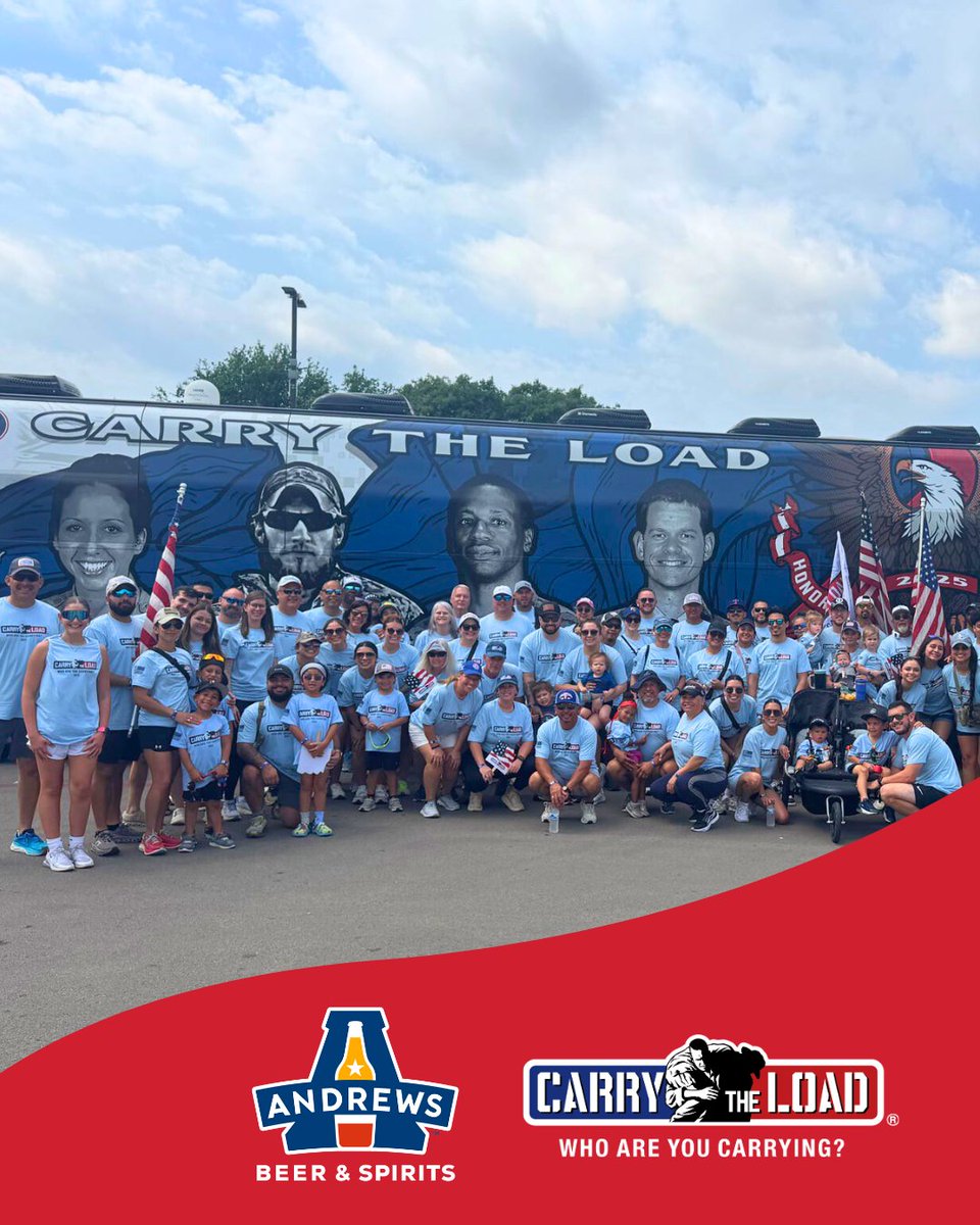 CarryTheLoad's tweet image. .@AndrewsDist stands alongside us in knowing that freedom isn&apos;t free. Their passion for honoring, supporting and thanking our heroes shines through everything they do, and strengthens our shared mission to #CarryTheLoad for America&apos;s heroes.