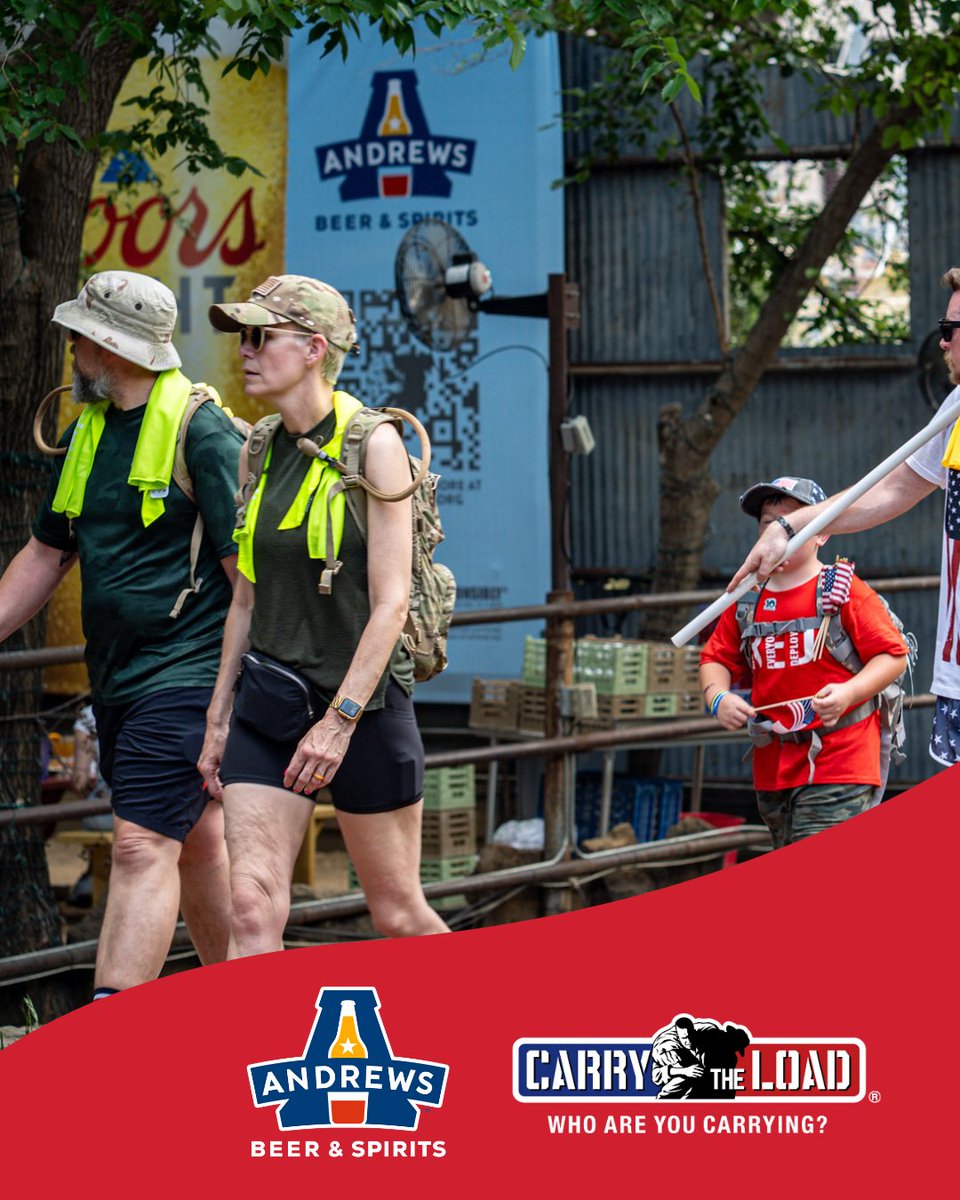 CarryTheLoad's tweet image. .@AndrewsDist stands alongside us in knowing that freedom isn&apos;t free. Their passion for honoring, supporting and thanking our heroes shines through everything they do, and strengthens our shared mission to #CarryTheLoad for America&apos;s heroes.
