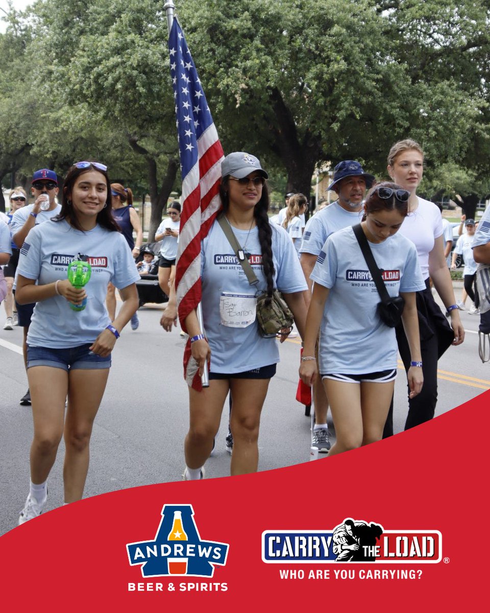 CarryTheLoad's tweet image. .@AndrewsDist stands alongside us in knowing that freedom isn&apos;t free. Their passion for honoring, supporting and thanking our heroes shines through everything they do, and strengthens our shared mission to #CarryTheLoad for America&apos;s heroes.