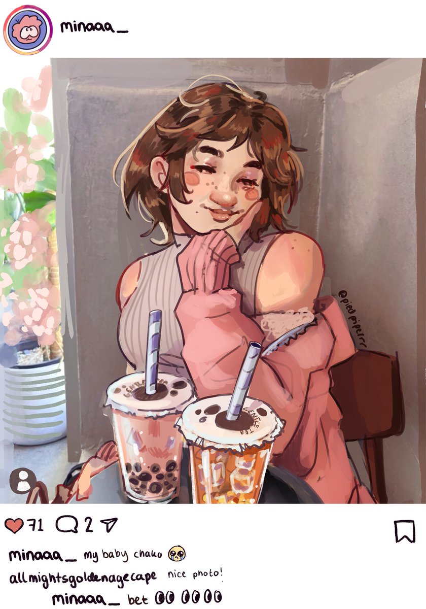 Pip (Comms closed! 7/7 slots!) (@piedpip3rrr) on Twitter photo Girlies girling out girl style #bnha #MyHeroAcademia Girlies girling out girl style #bnha #MyHeroAcademia