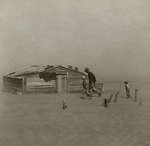 In the Dust Bowl days, old-timers said the sun wasn’t right anymore; that it was too close, too white, like it had lost its mercy. Crops turned to powder, cows birthed dust, and folks hung wet sheets in windows just to pretend the world was still soft. #WyrdWednesday