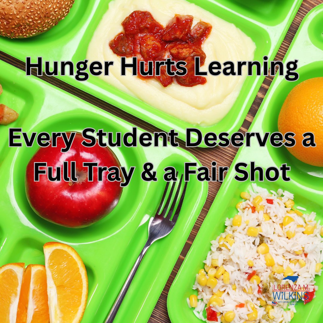 Budget cuts don’t just hurt test scores—they impact focus, nutrition, and peace of mind.

In Nash County, students are showing up hungry. We need:
✔️ Healthy school meals
✔️ Support for teachers
✔️ Relief for working families

Let’s protect what helps students thrive.