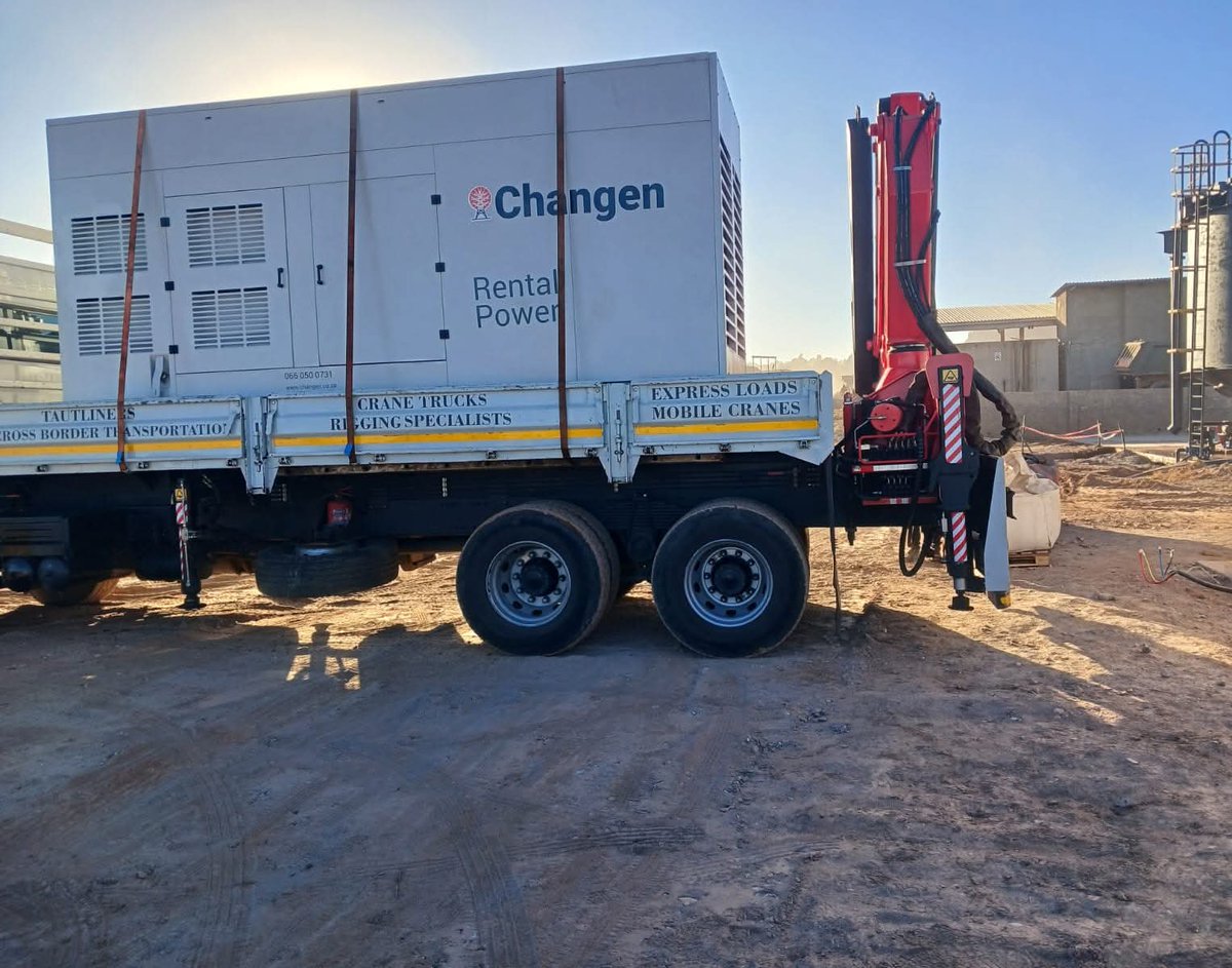 ChangenPower's tweet image. We take pride in offering well maintained fleet and built to last products. Check out of 500kVA prime running as prime power for this plant. 

𝗩𝗶𝘀𝗶𝘁 𝗼𝘂𝗿 𝘄𝗲𝗯𝘀𝗶𝘁𝗲 𝘁𝗼 𝗽𝗼𝘄𝗲𝗿 𝘂𝗽. changen.co.za

#Changen #TemporaryPowerSolutions